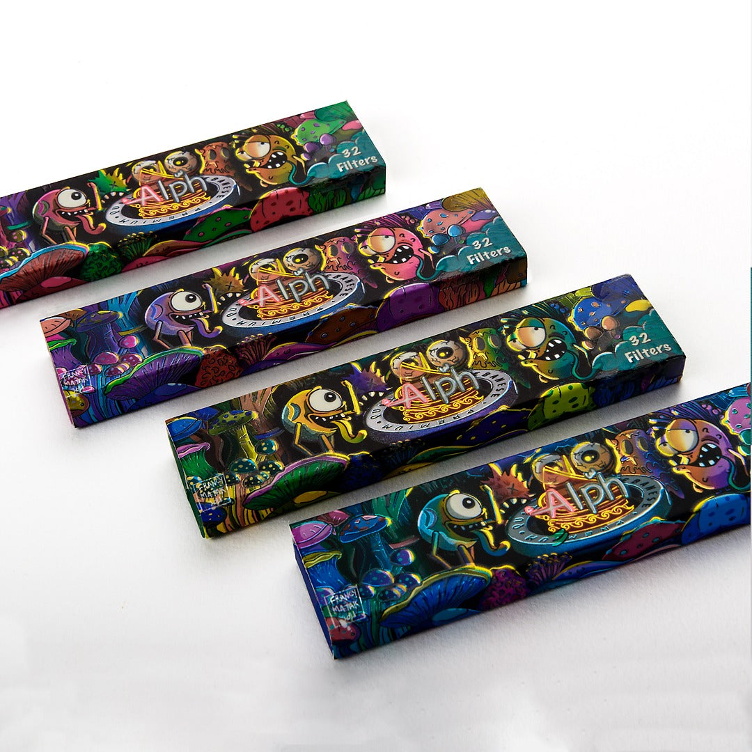 Alpharollingpapers + Dips 32x für 32€ GLOW IN THE DARK