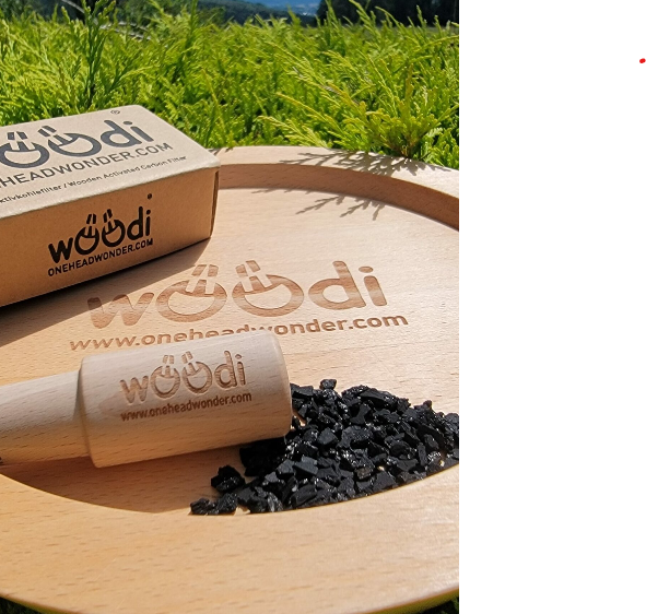 WÖÖDI – Aktivkohlefilter für Bong´s und Wasserpfeifen – 18.8 Schliff