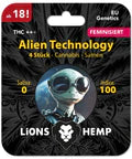 Hanfsamen Alien Technology feminisiert 4 Seed Pack