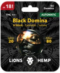 Hanfsamen Black Domina autoflowering 4 Seed Pack