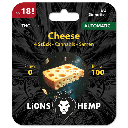 Hanfsamen Cheese autoflowering 4 Seed Pack