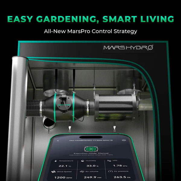 Easy Start Bundle 2025 – Mars Hydro 4″ iFresh Complete Fan Kit