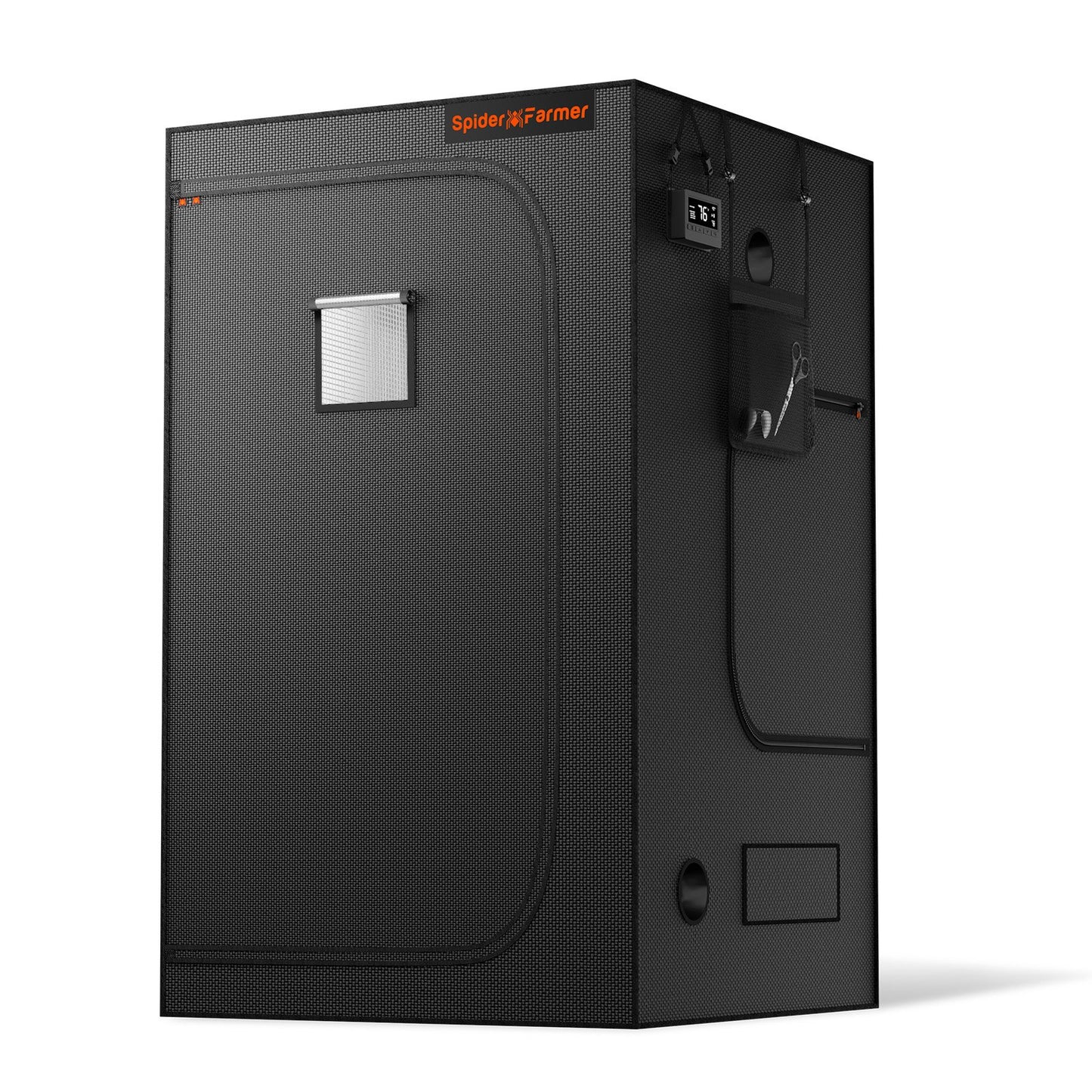 Spider Farmer 120x120x200cm Indoor Grow Tent 1680D High Reflective Hydroponic Plant Room for Optimal Plant Growth & Climate Control