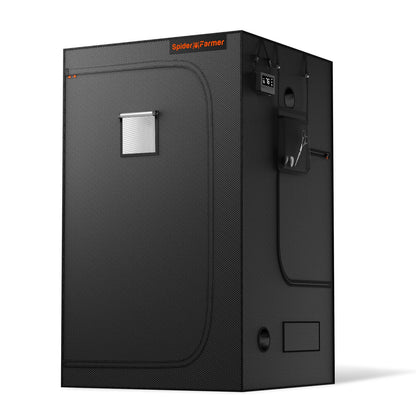 Spider Farmer 120x120x200cm Indoor Grow Tent 1680D High Reflective Hydroponic Plant Room for Optimal Plant Growth & Climate Control