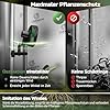 GermanGrow Grow-Ventilator G6 mit Clip [Stark&Stromsparend] ECO Motor 10W, 10-Leistungsstufen, Clip-Ventilator Oszillierend einfach einstellbar | Ventilator Growbox für gesundes Pflanzenwachstum