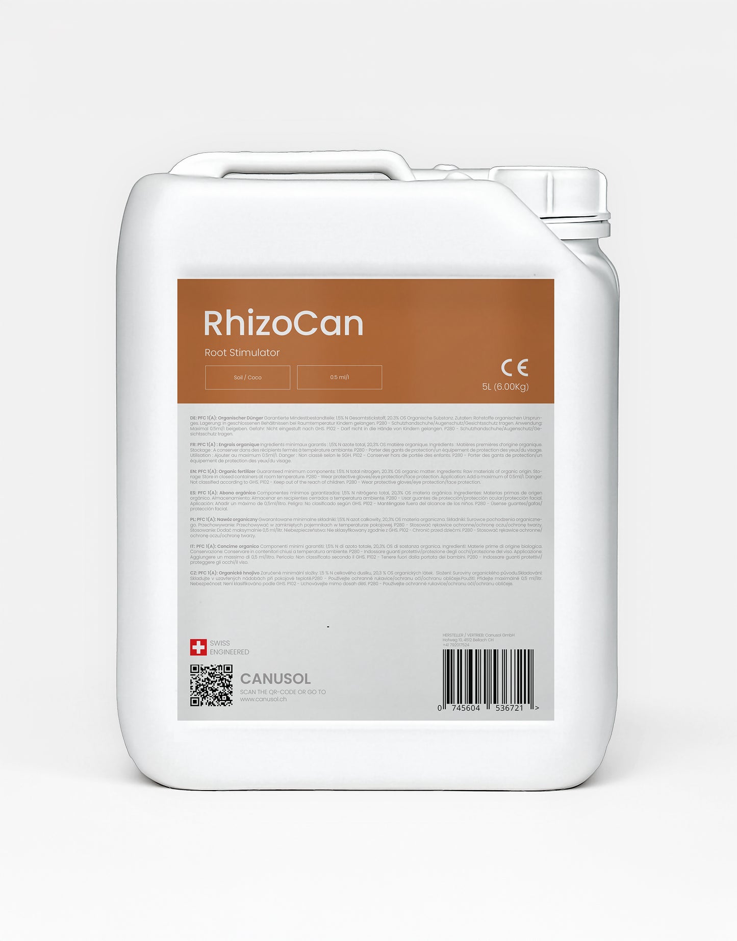 Canusol Dünger Sortiment