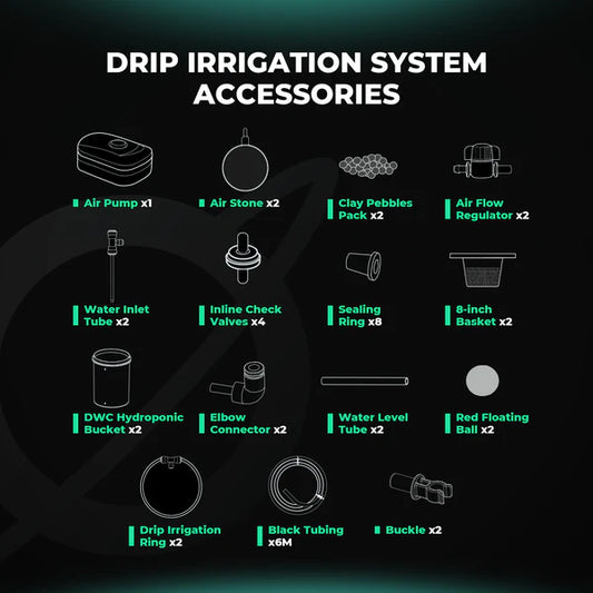 Premium Mars Hydro 5-Gallon DWC Hydroponic System Kit
