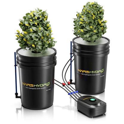 Premium Mars Hydro 5-Gallon DWC Hydroponic System Kit