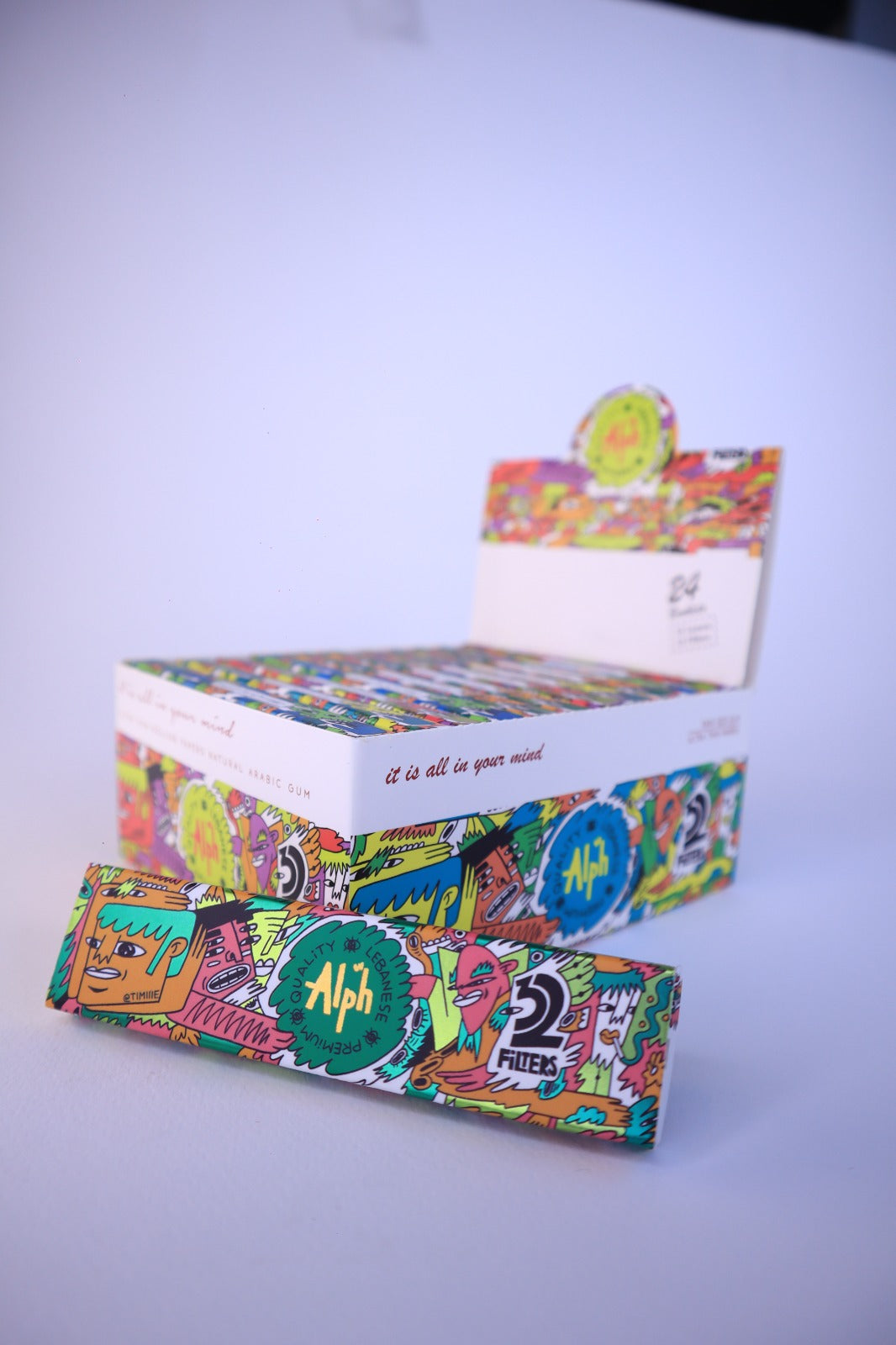 Alpharollingpapers 32x 32€! Farbe: Weiß