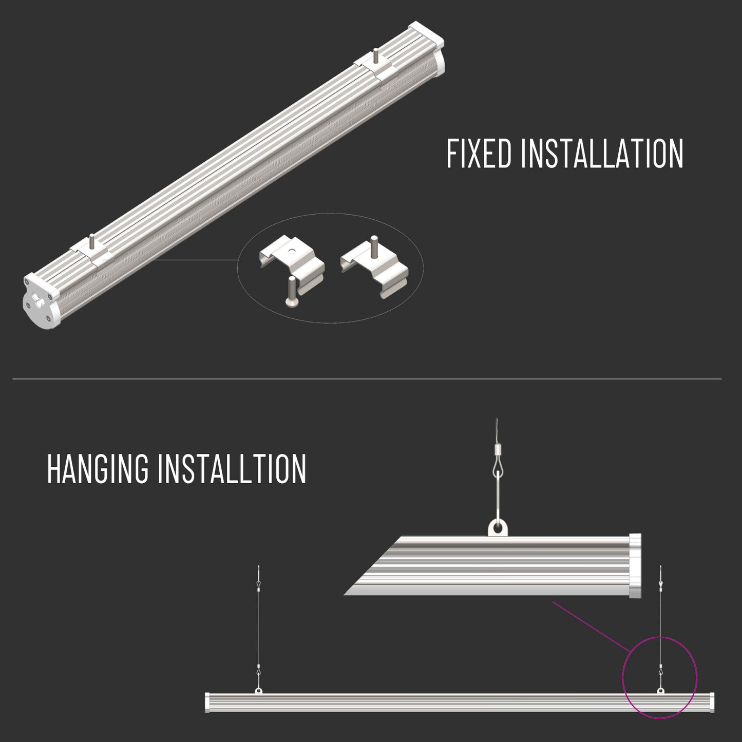36W Single-channel LED Bar Light for Indoor Vertical Farming