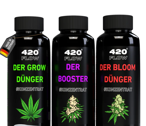 Das Starter Set Grow, Bloom & Booster 3x 1L