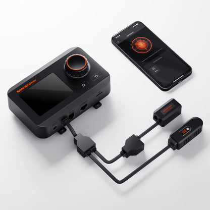 Spider Farmer GGS Klimaregler-Set – Temperatur-, Luftfeuchtigkeits- und VPD-Überwachung, Zeitsteuerung, Verlaufsdaten, Bluetooth & WLAN für eine optimierte Klimasteuerung