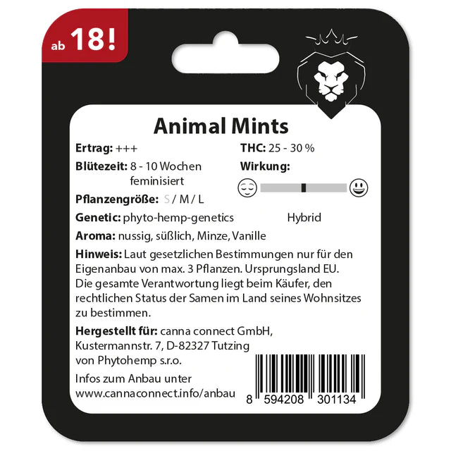 Hanfsamen Animal Mints feminisiert 4 Seed Pack