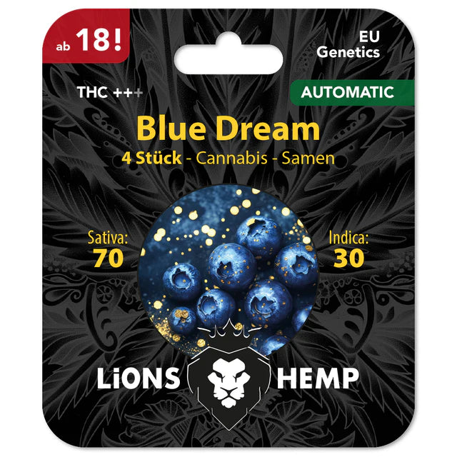 Hanfsamen Blue Dream autoflowering 4 Seed Pack