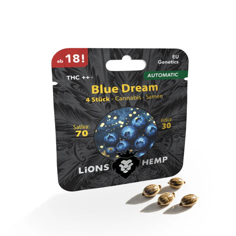 Hanfsamen Blue Dream autoflowering 4 Seed Pack