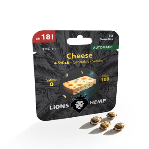 Hanfsamen Cheese autoflowering 4 Seed Pack