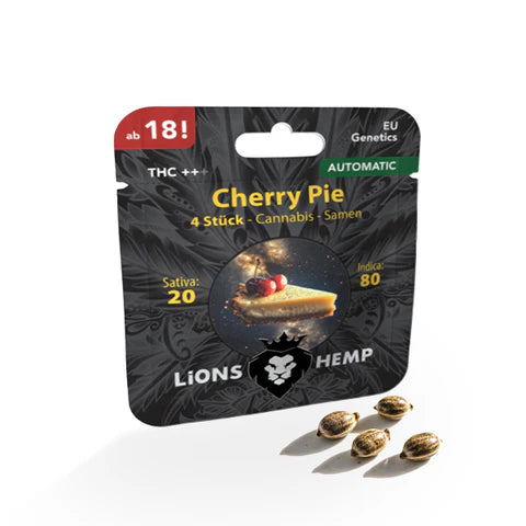 Hanfsamen Cherry Pie autoflowering 4 Seed Pack