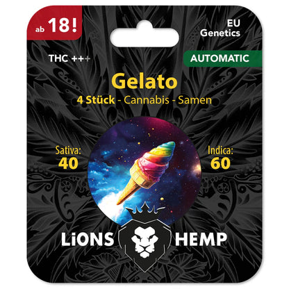 Hanfsamen Gelato autoflowering 4 Seed Pack