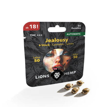 Hanfsamen Jealousy autoflowering 4 Seed Pack