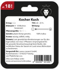 Hanfsamen Kosher Kush feminisiert 4 Seed Pack