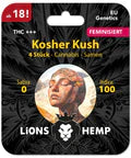 Hanfsamen Kosher Kush feminisiert 4 Seed Pack