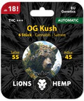 Hanfsamen OG Kush autoflowering 4 Seed Pack