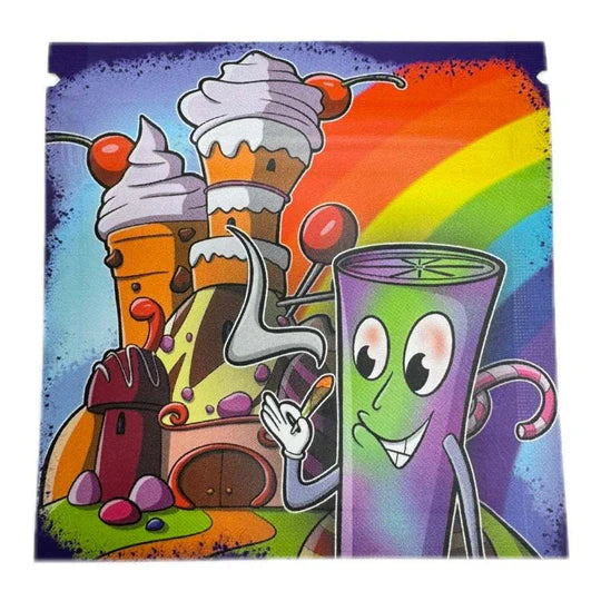 1TIP Wiederverwendbarer Edelstahl Aktivkohlefilter 6 mm Regenbogen