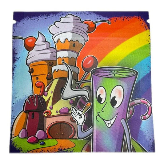 1TIP Wiederverwendbarer Edelstahl Aktivkohlefilter 6 mm Regenbogen